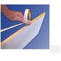 Gourmetgalley 94 In. X 50Ft. Fast Edge Pvc Finished - White GO2585182